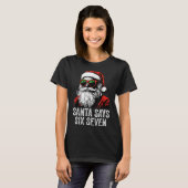 67 Meme Grappige Zes Zeven Kerstmis 6-7 Meme Kerst T-shirt (Voorkant volledig)
