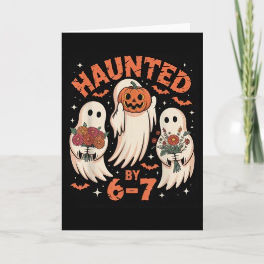 67 Meme Halloween Geest Kaart (Voorkant)