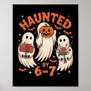 67 Meme Halloween Geest Poster