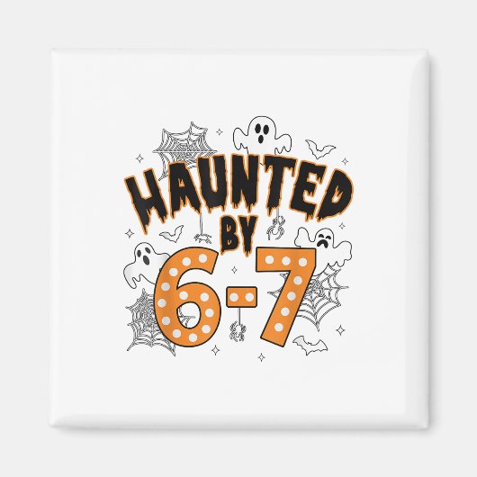 67 Meme Halloween Geestig- Grappige Geest En Pompo Magneet (Voorkant)