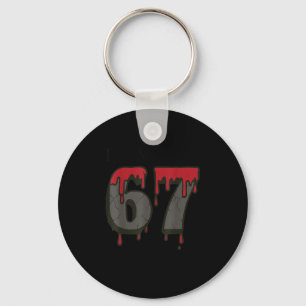 67 Meme Halloween Geheime Spoken - Six Seven Gen A Sleutelhanger