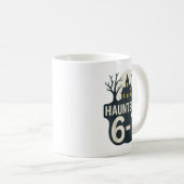 67 Meme Halloween House Spooky - Six Seven Gen Alp Koffiemok (Voorkant rechts)