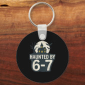 67 Meme Halloween House Spooky - Six Seven Gen Alp Sleutelhanger (Voorkant)