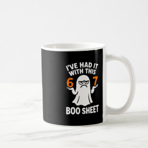 67 Meme Halloween Kostuum 6 7 Grappige Boo Sheet Z Koffiemok