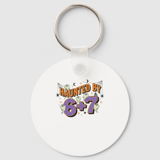 67 Meme Halloween Kostuum Geest Sleutelhanger (Voorkant)