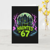 67 Meme Halloween Kostuum Heeft _4  Kaart (Gele Bloem)