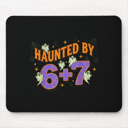 67 Meme Halloween Kostuum Heeft Last van 6-7 Muismat (Voorkant)