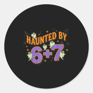 67 Meme Halloween Kostuum Heeft Last Van 6-7 Ronde Sticker