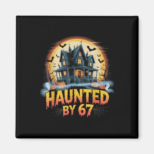67 Meme Halloween Kostuum Heeft last van spoken _2 Magneet (Voorkant)