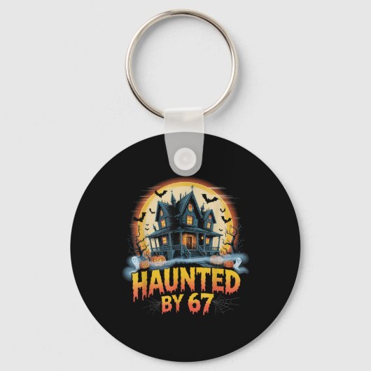 67 Meme Halloween kostuum Heeft last van spoken _2 Sleutelhanger (Voorkant)