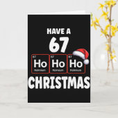 67 Meme Ho Ho Ho Holmium Chemie Element 67 Peri Kaart (Gele Bloem)