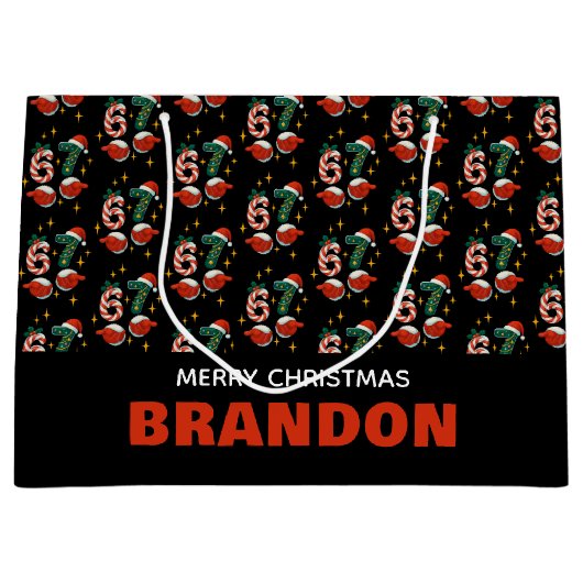 67 Meme Holiday Name Groot Cadeauzakje (Voorkant)