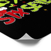 67 Meme Humor 6-7 Funny Six Seven Christmas Poster (Hoek)
