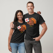 67 Meme Humor 6-7 Funny Six Seven Thanksgiving Tur T-shirt (Unisex)