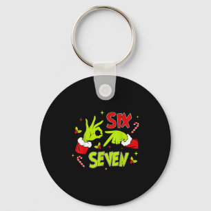 67 Meme Humor 6-7 Grappig Kerstmis Zes Zeven Chris Sleutelhanger
