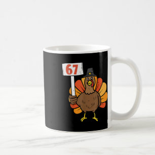 67 Meme Humor 6-7 Grappig Zes Zeven Thanksgiving T Koffiemok