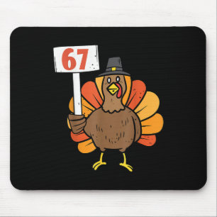 67 Meme Humor 6-7 Grappige Zes Zeven Thanksgiving Muismat