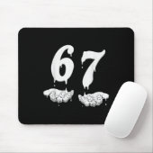 67 Meme Humor Nummer 6 7  Muismat (Met muis)
