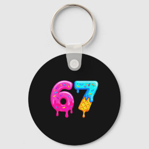 67 Meme Ijs Drip Grappig Zes Zeven Gen Alpha S Sleutelhanger