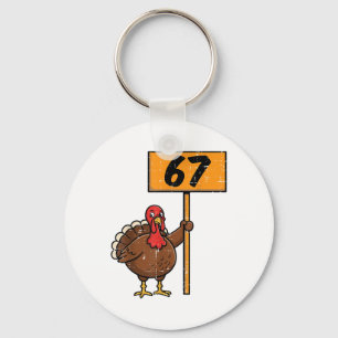 67 Meme Kalkoen Grappige Thanksgiving 6 7 Jongens  Sleutelhanger