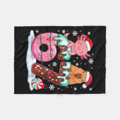 67 Meme Kawaii Axolotl Capybara Christmas Ice Crea Fleece Deken (Voorkant (Horizontaal))