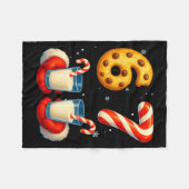 67 Meme Kerst Koekje Candy Cane Grappig Zes Zeven Fleece Deken (Voorkant (Horizontaal))