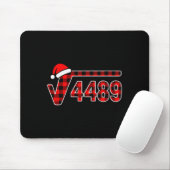 67 Meme Kerst Vierkantswortel 4489 Zes Zeven Wisku Muismat (Met muis)