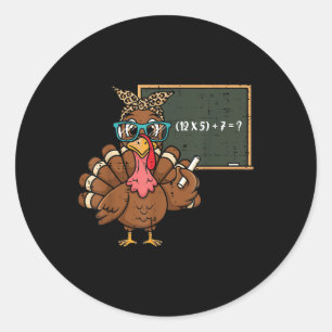 67 Meme Kerstmis Kalkoen Grappig 6 7 Leraar Mannen Ronde Sticker