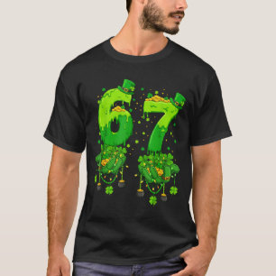67 Meme Klaverblad Zes Zeven Klaverblad 6-7 St. Pa T-shirt