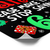 67 Meme Lieve Sint 6 7 Grappige Kerstmis Zes Zeven Poster (Hoek)