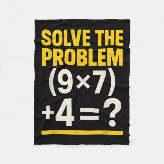 67 Meme Math Teacher Funny School 6-7 Brain Rot Si Fleece Deken (Voorkant)