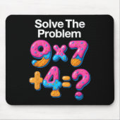 67 Meme Math Teacher Ice Cream Drip 6 7 Brainrot S Muismat (Voorkant)