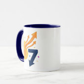 67 Meme Mok - Omhoog Omlaag Gebaar Grappige Symbol (Voorkant links)