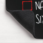 67 Meme Nice Naughty Six Seven Gen Alpha Funny Chr Muismat (Hoek)