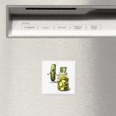 67 Meme Pickle Verrassing Een Pot Schijfjes Augurk Magneet (Insitu (Vaatwasser))