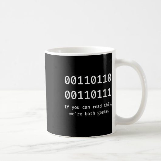 67 Meme Programmer Binary Code Funny Six Seven Pro Koffiemok (Rechts)
