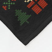 67 Meme Reindeer Christmas Ugly Sweater Xmas Celeb Fleece Deken (Hoek)