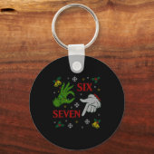 67 Meme Santa Hands Christmas Ugly Sweater Xmas Ce Sleutelhanger (Voorkant)