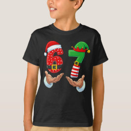 67 Meme Santa's handen T-shirt