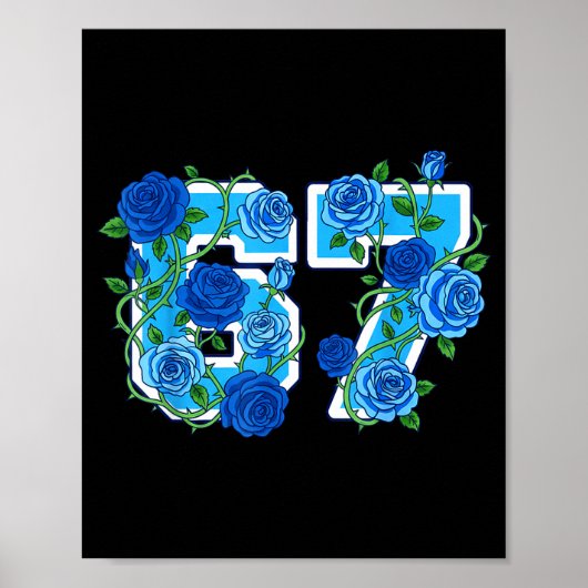 67 Meme School Wildflowers Floral Colorful Flowers Poster (Voorkant)