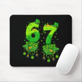 67 Meme Shamrocks Six Seven Shamrocks 6-7 St Patri Muismat (Met muis)