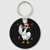 67 Meme Silly Goose 6 7 Funny Six Seven Christmas  Sleutelhanger (Voorkant)