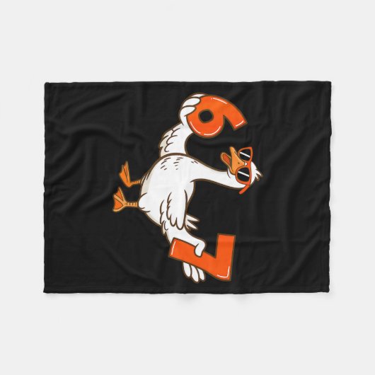 67 Meme Silly Goose 6 7 Six Seven 6-7  Fleece Deken (Voorkant (Horizontaal))