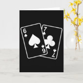 67 Meme Six Seven 6–7 Funny Playing Cards  Kaart (Gele Bloem)