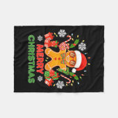 67 Meme Six Seven 6 7 Meme Funny Christmas Gingerb Fleece Deken (Voorkant (Horizontaal))