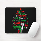 67 Meme Six Seven Boys Girls Kids Christmas Tree  Muismat (Met muis)