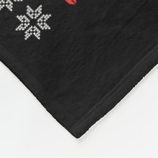 67 Meme Six Seven Brainrot This Is My Ugly Christm Fleece Deken (Hoek)