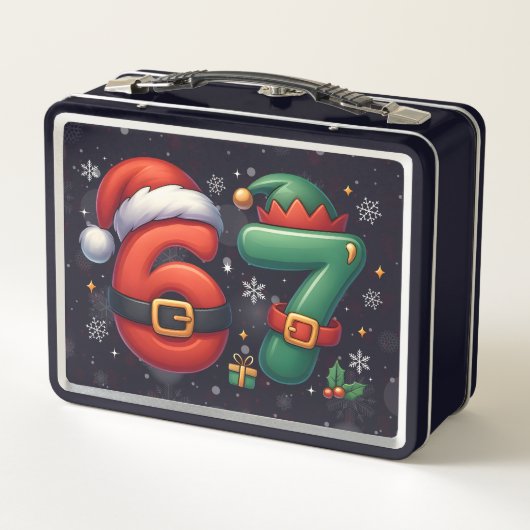 67 Meme Six Seven Bruh Funny Christmas 6 7 (Achterkant)