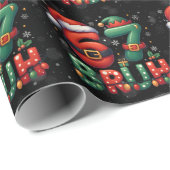 67 Meme Six Seven Bruh Funny Christmas 6 7 Cadeaupapier (Rol Hoek)