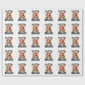 67 Meme Six Seven Bruh Funny Christmas 6 7 Cadeaupapier (Vlak)